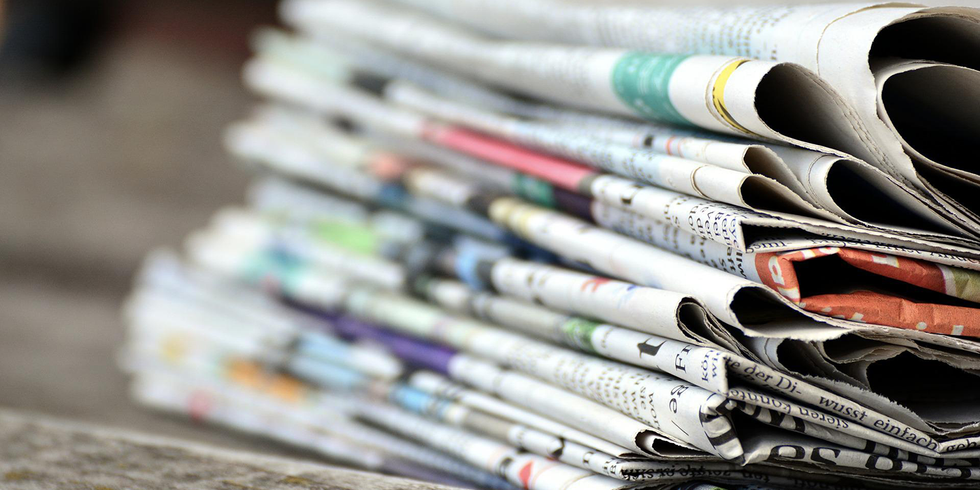 Zeitungsstapel