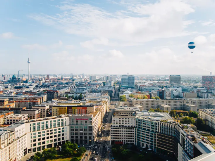 Blick auf Berlin