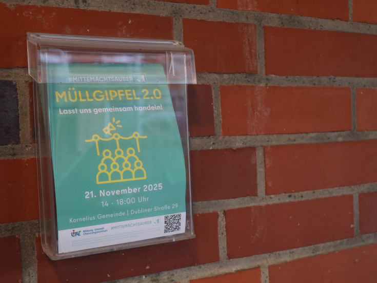 Müllgipfel 2.0. Flyer