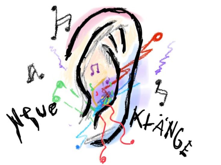 Neue Klänge Logo Bühne