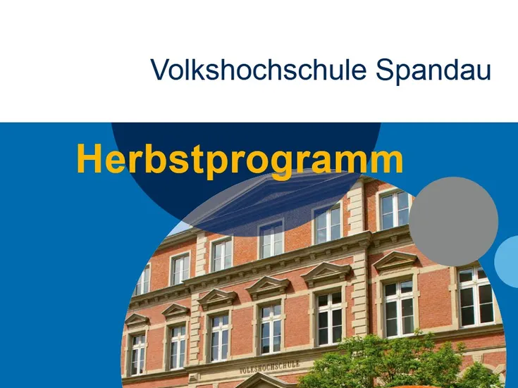 Herbstprogramm 2026 VHS Spandau