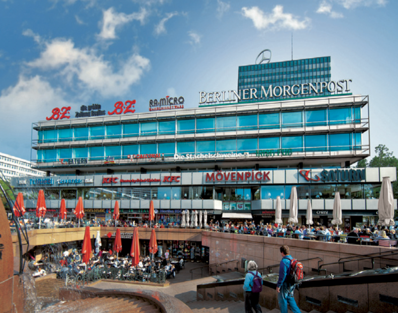 Das Europa-Center am Breitscheidplatz (Bild: Die Brandenburgs)