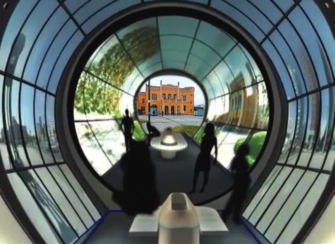 Das interaktive Kunstwerk LUNETA (Bild: AS-3d.de)