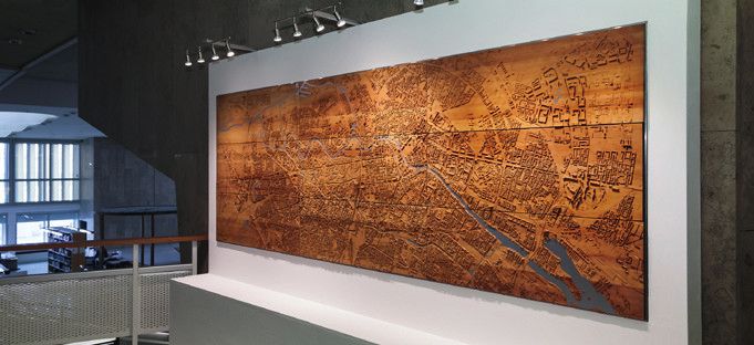 Berlin als Stadtmodell im Maßstab 1:5.000 (Bild: Carola Seifert, Staatsbibliothek zu Berlin)