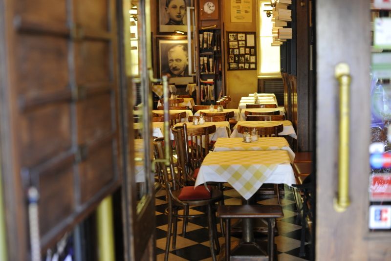 Die Joseph Roth Diele in der Potsdamer Straße