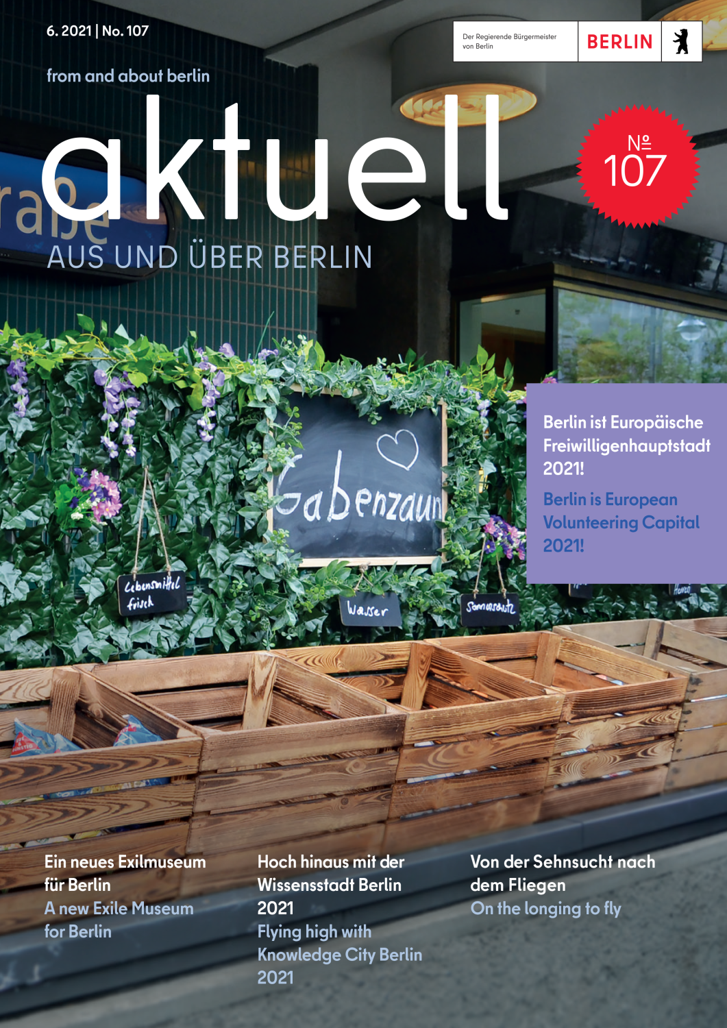 Titelbild Zeitschrift aktuell No. 107