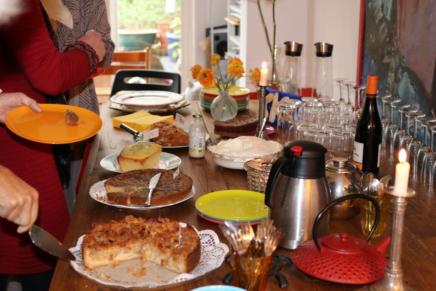 Kuchen und Torten nach alten Familienrezepten dürfen bei den Treffen der KKG natürlich nicht fehlen