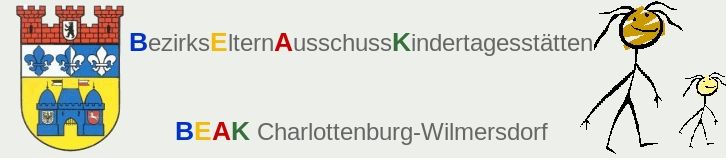 Logo Bezirkselternausschuss Kita (BEAK)
