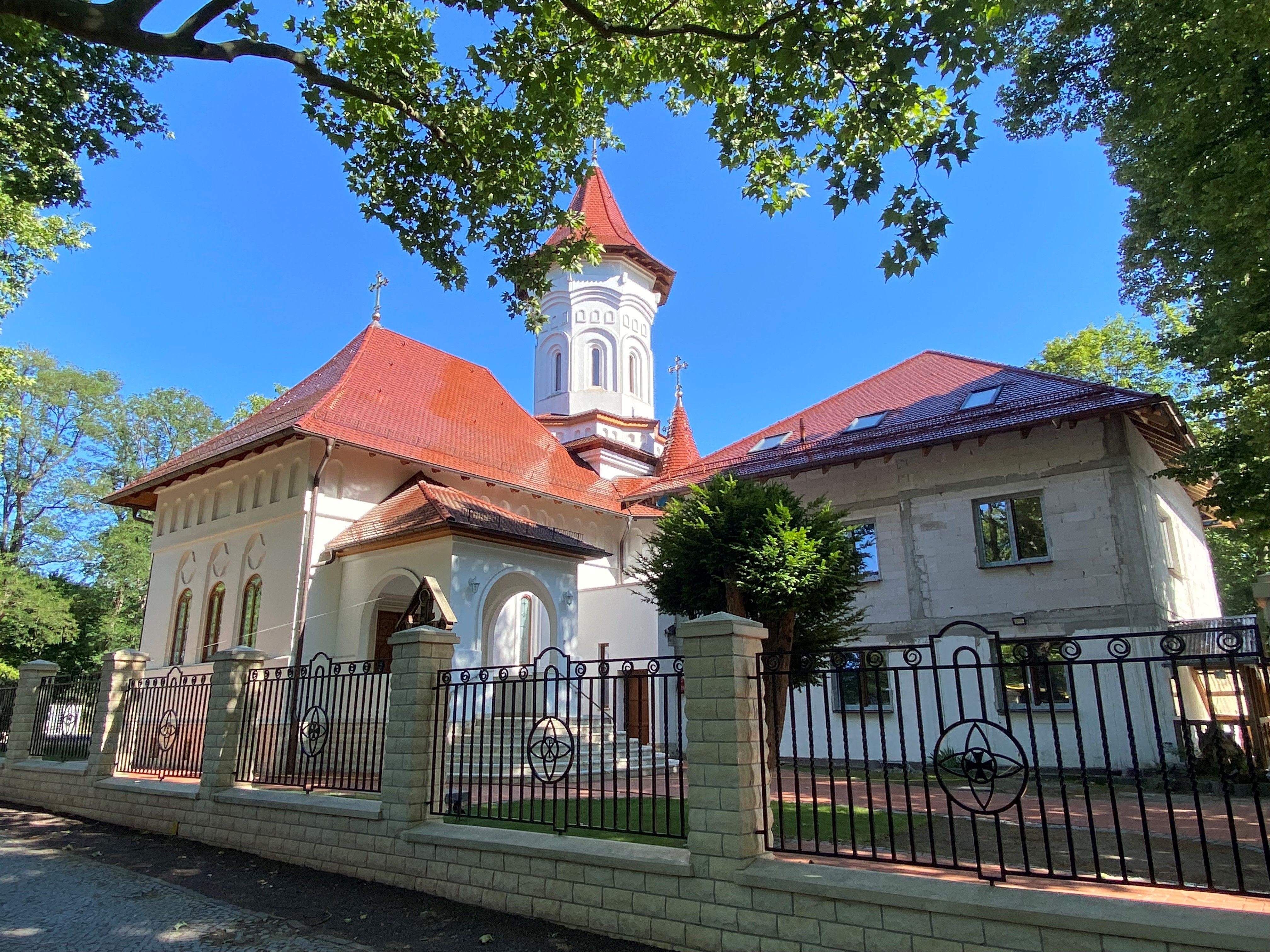 Die rumänisch-orthodoxe Kirche an der Heerstraße.