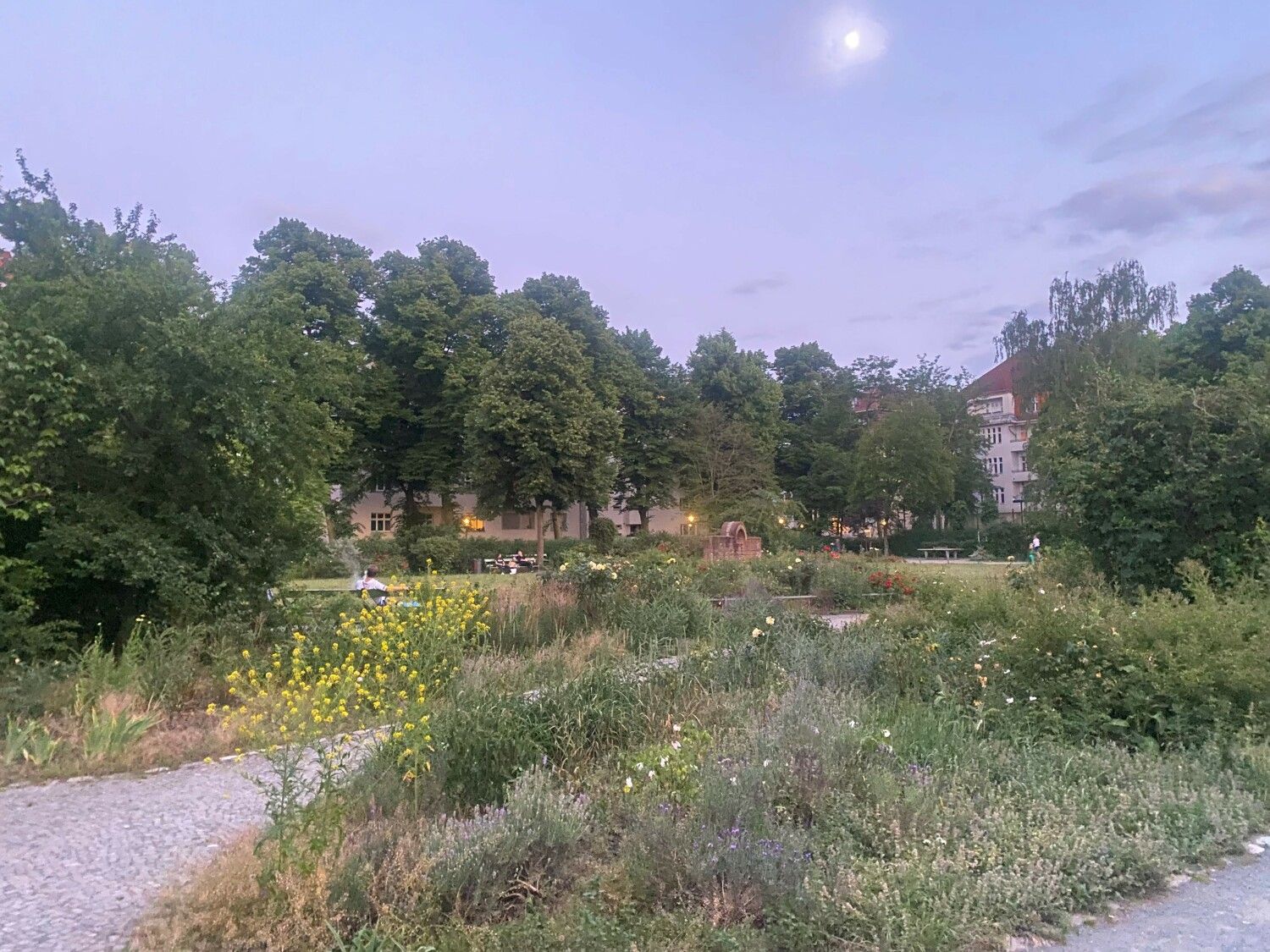 Blick über den Fürstenplatz.