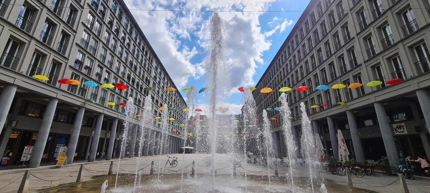 Der Walther-Benjamin-Platz.