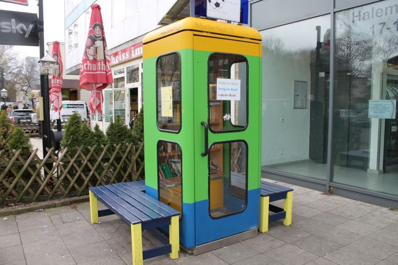 Bücherboxx am Halemweg 17