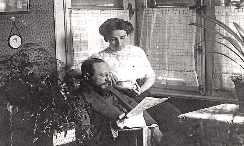 Das Ehepaar Lucie und Erich Blumberg ca. 1913