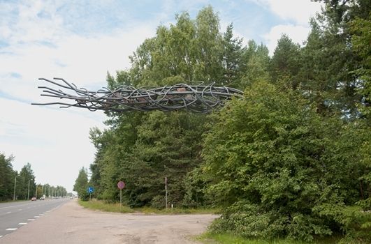 Skulptur Gedenkstätte Rumbula