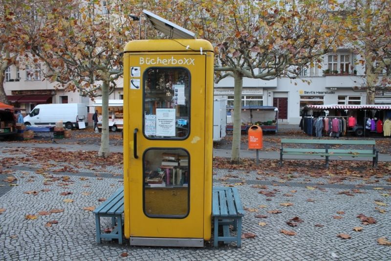 Bücherboxx am Mierendorffplatz