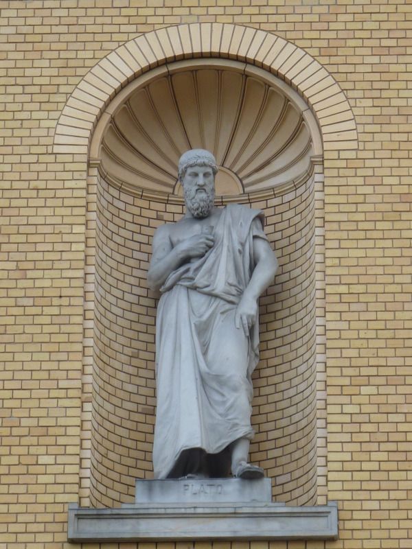 Plato, linke Seite