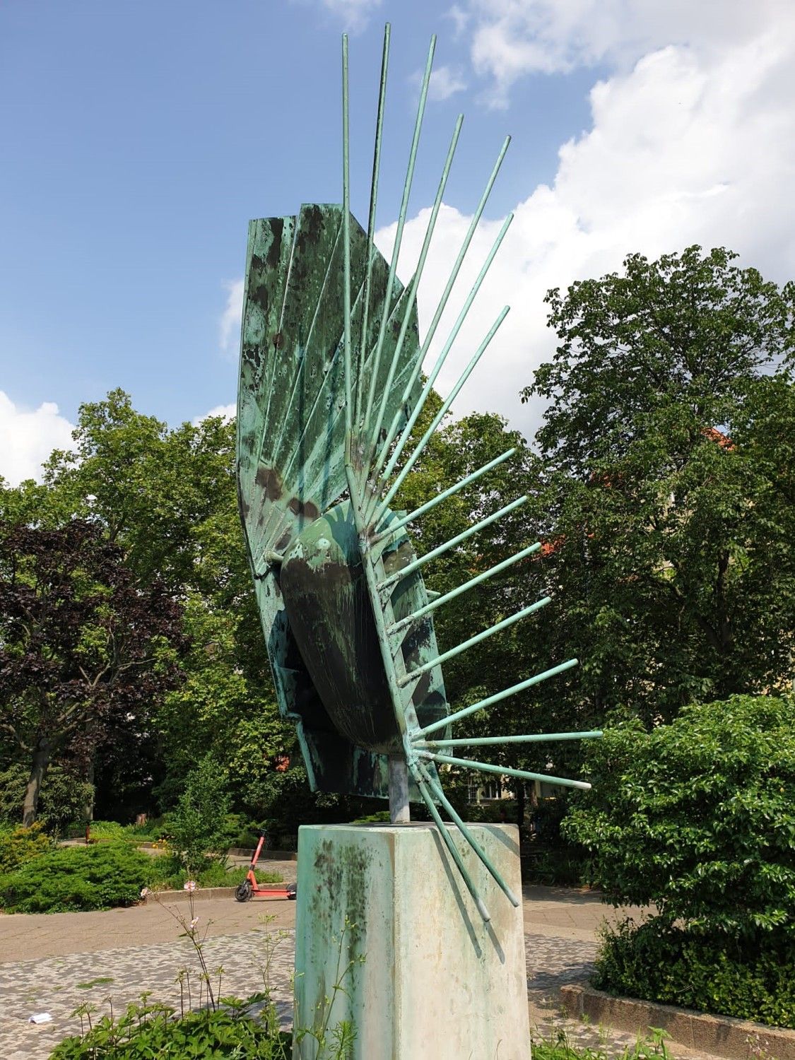 Skulptur Phönix