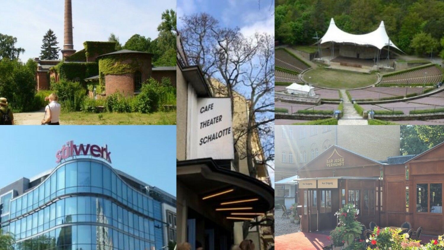 Vernastaltungsorte im Bezirk