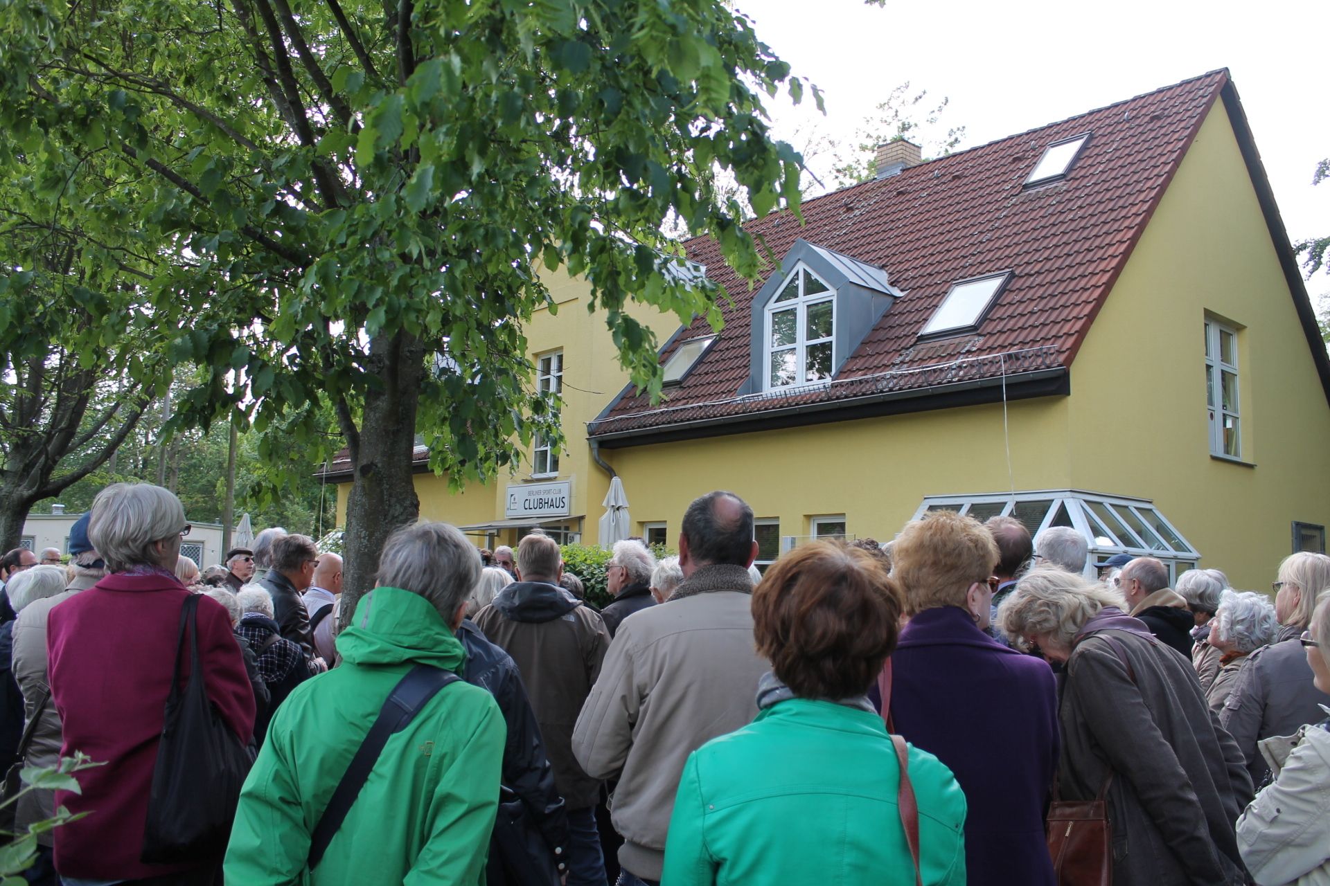 Clubhaus Berliner Sport Club, Kiezspaziergang 14.5.2016