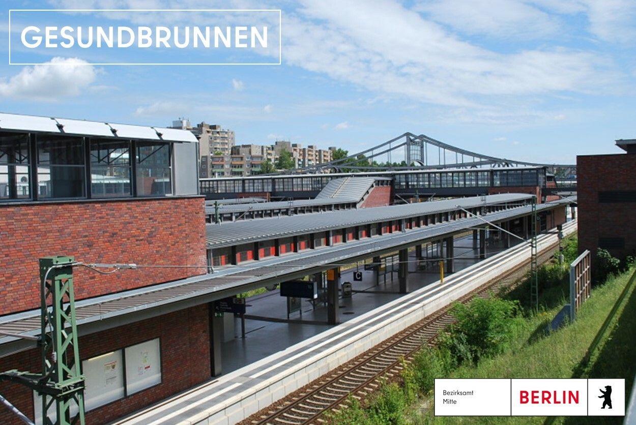 Abbildung der Region Gesundbrunnen