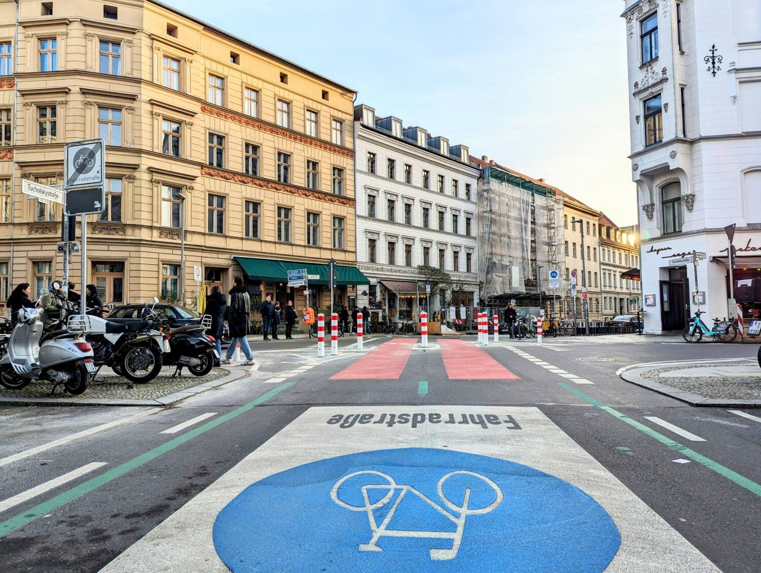 Fahrradstraße Tucholskystraße