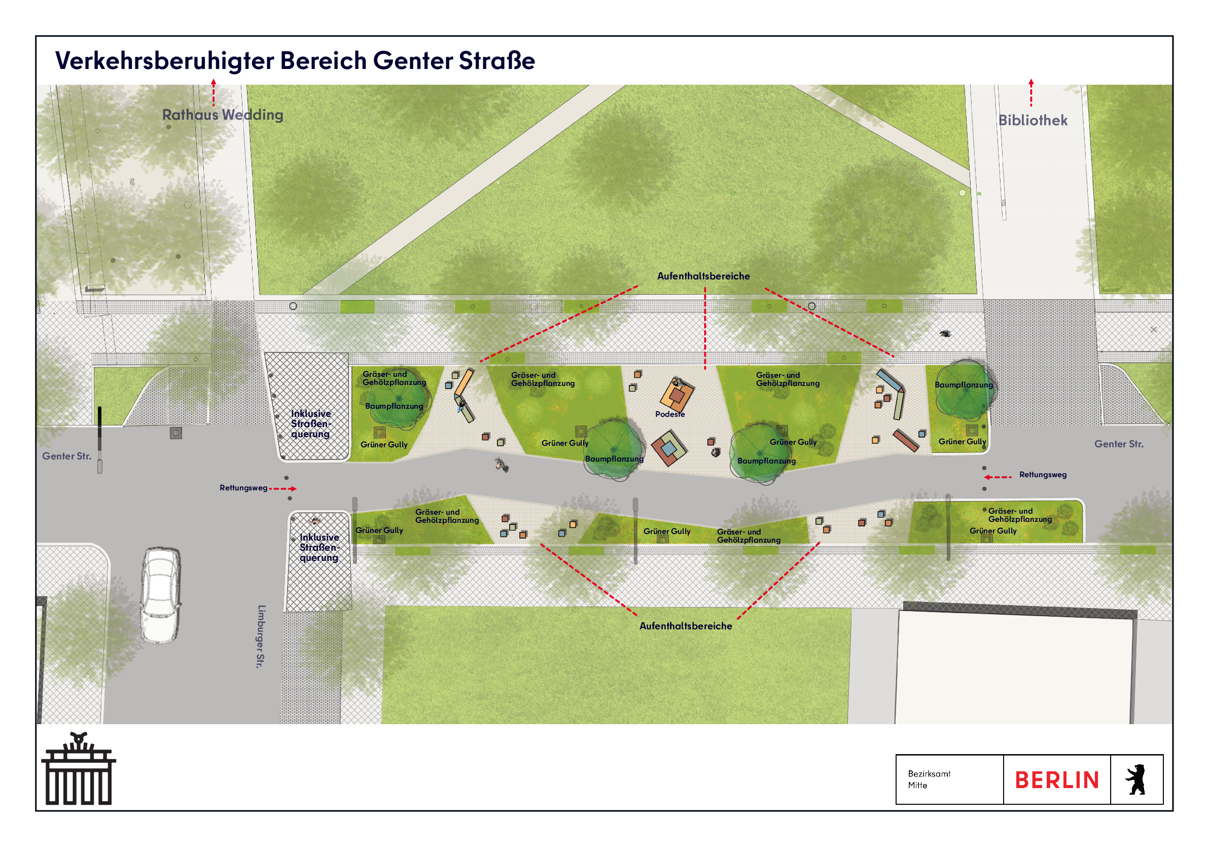 Genter Straße Planung