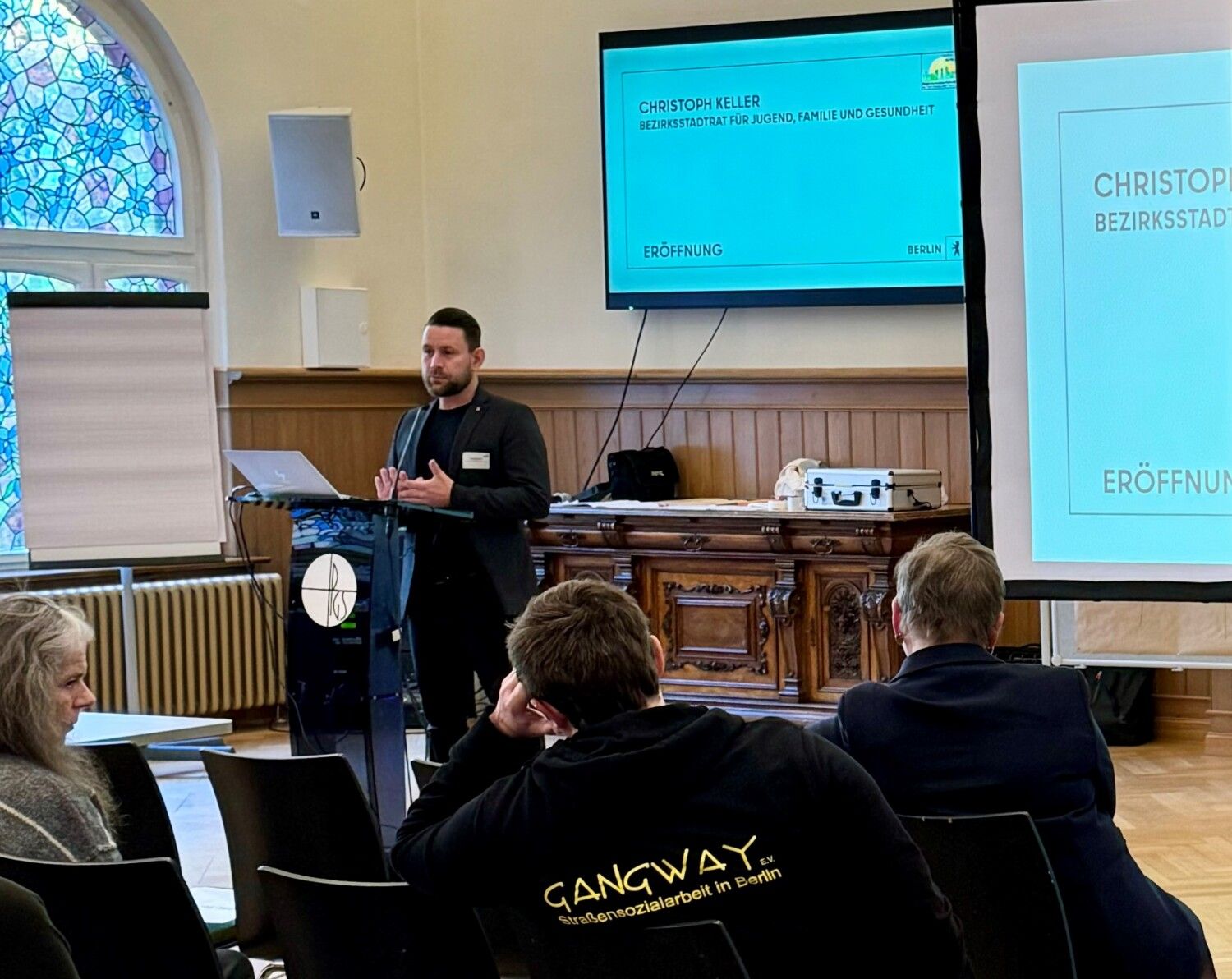 Vorstellung der Rahmenstrategie "Gesund leben. Berlin Mitte" Christoph Keller