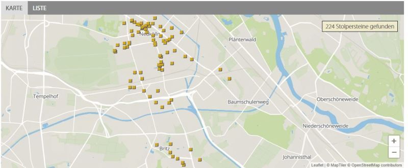 Stolpersteine in Neukölln