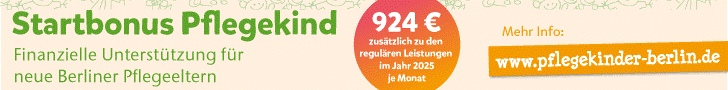 Startbonus Pflegekind schmal