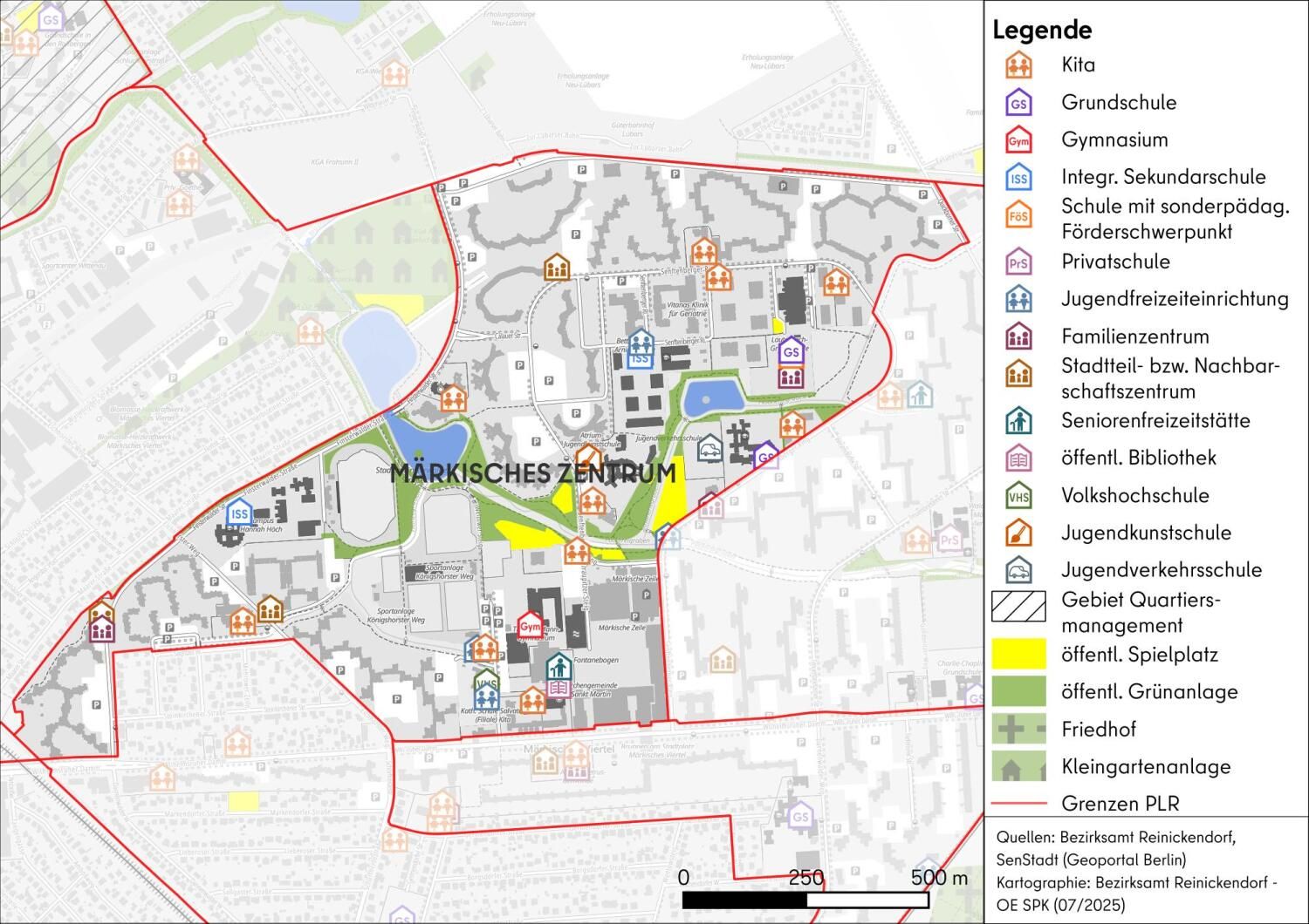 Karte des PLR Märkisches Zentrum