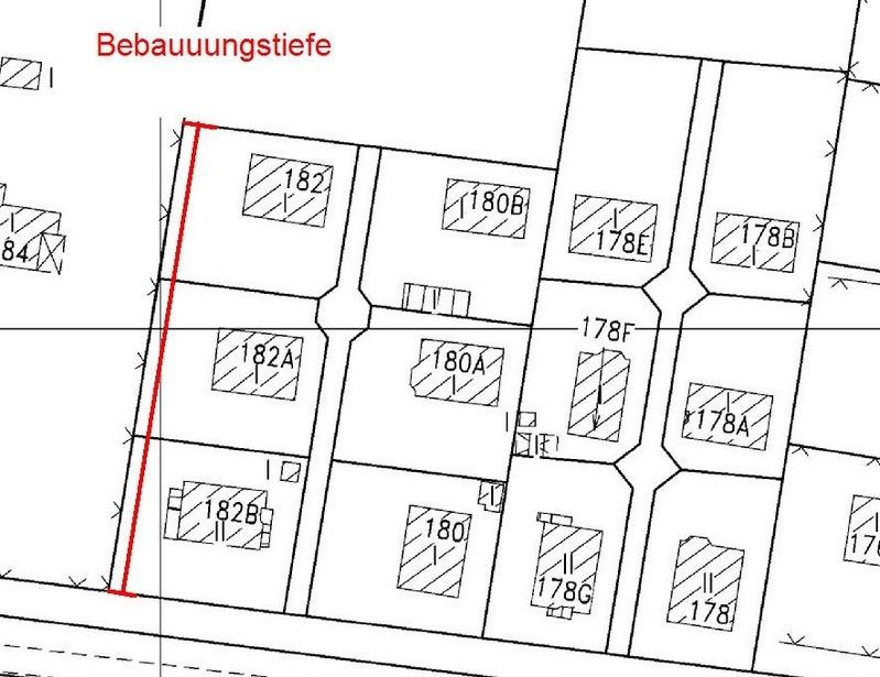 Bebauungstiefe
