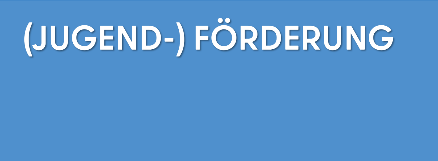 Teaser - (Jugend-)Förderung - Seitenbreite
