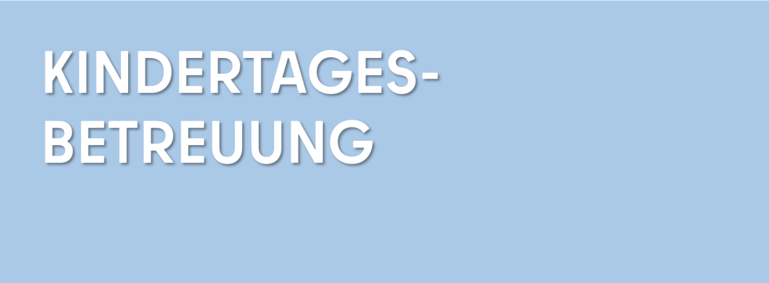 Teaser - Kindertagesbetreuung - Seitenbreite
