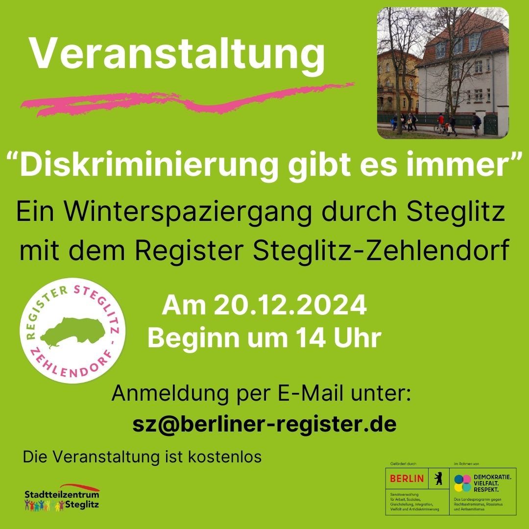 Diskriminierung gibt es immer - 1
