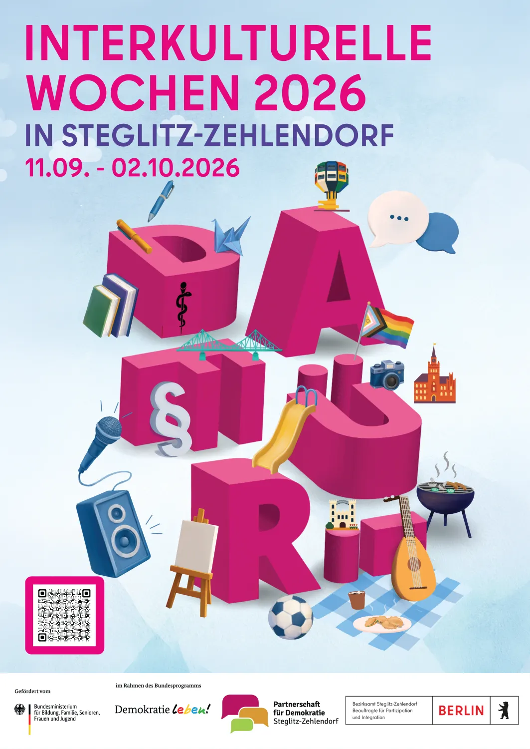 Poster A3 Interkulturelle Wochen 2026