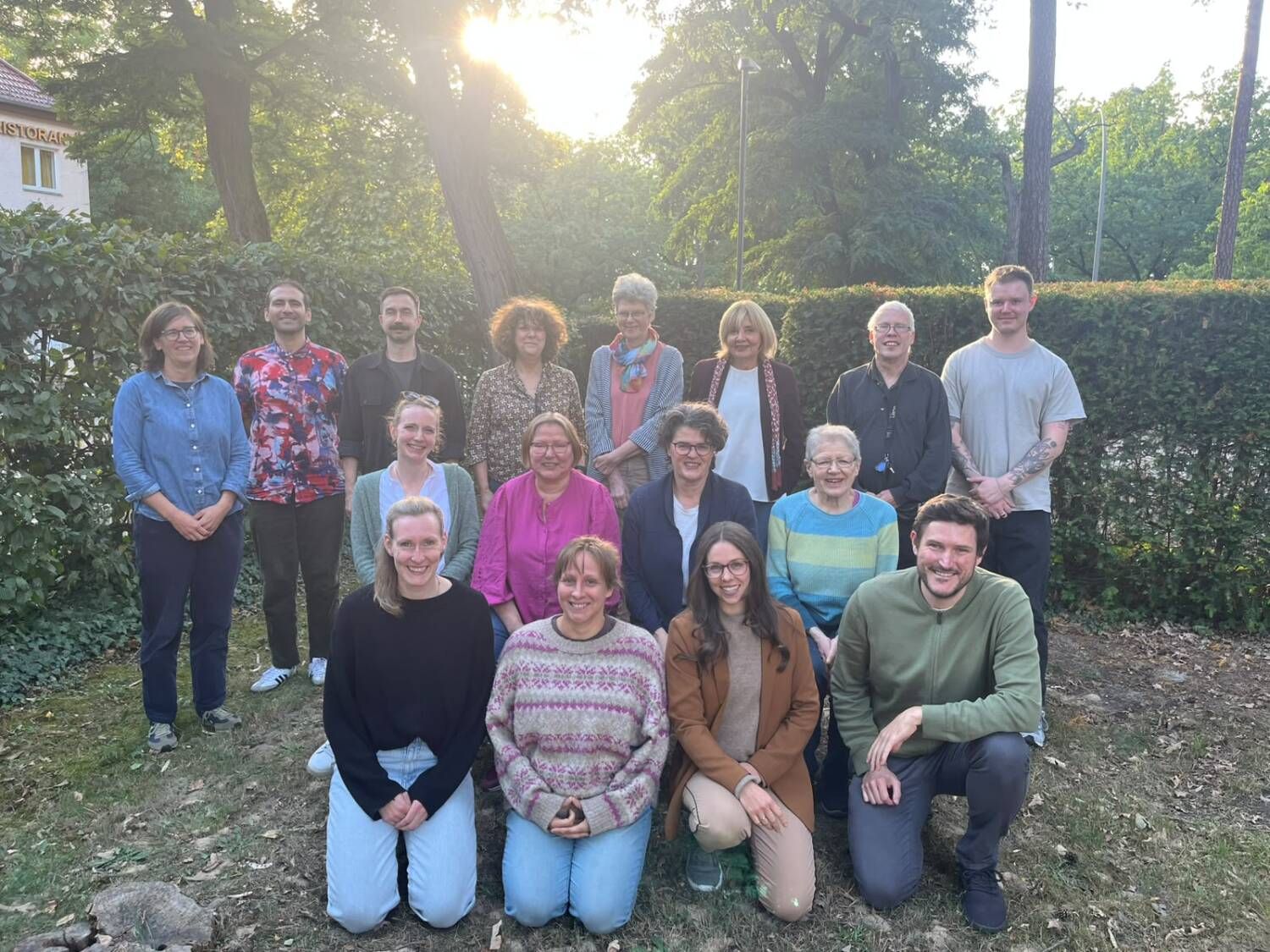 Gruppenbild des Klimabeirats Stegitz-Zehlendorf