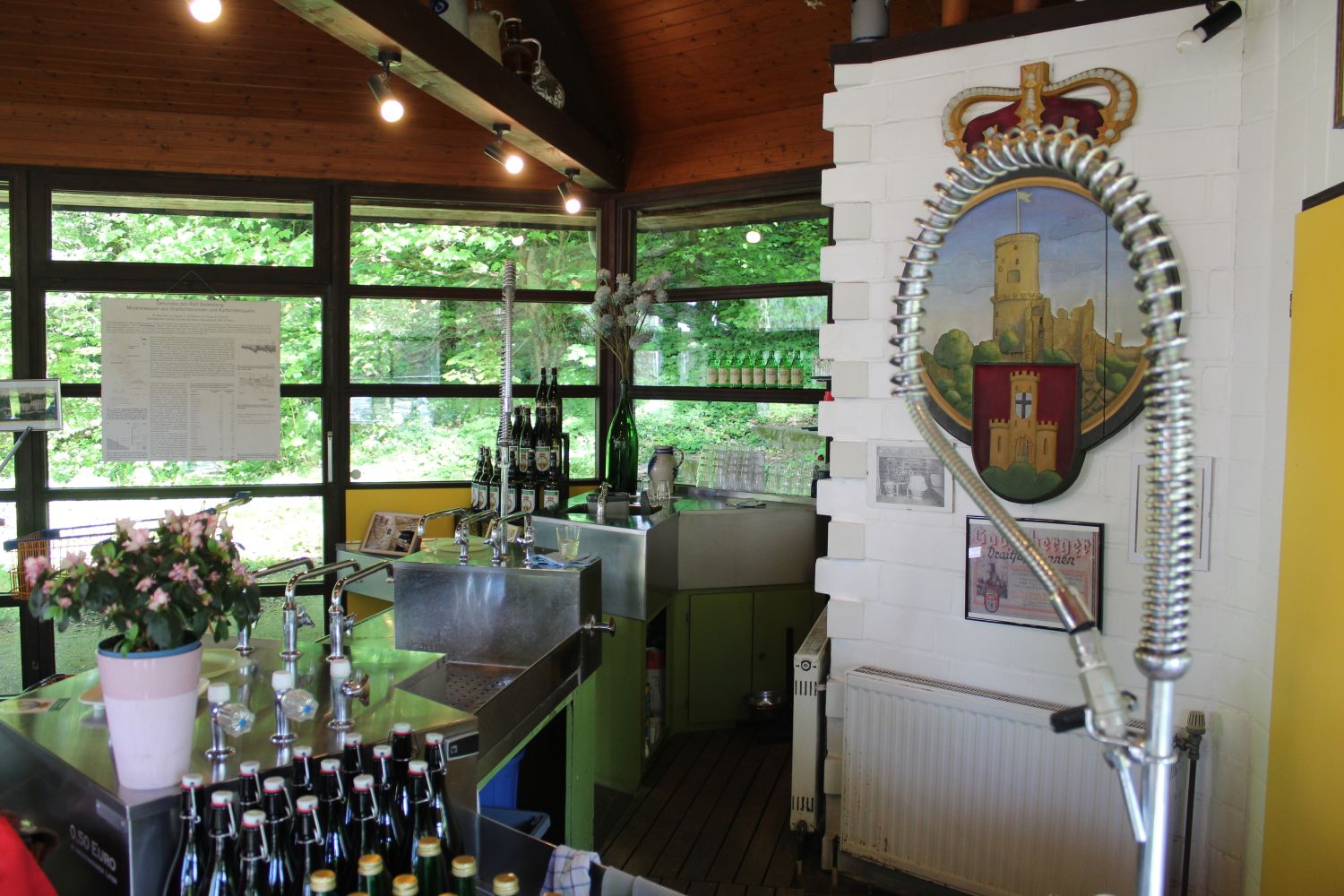 Hier wird Durstlöschen zum Vergnügen: Trinkpavillon Bad Godesberg
