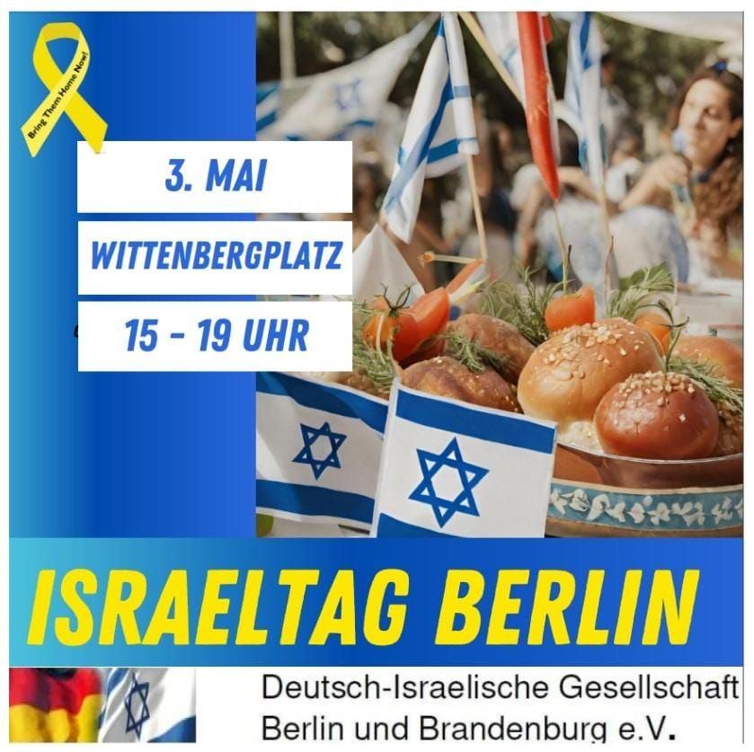 Israeltag 3. Mai 2024