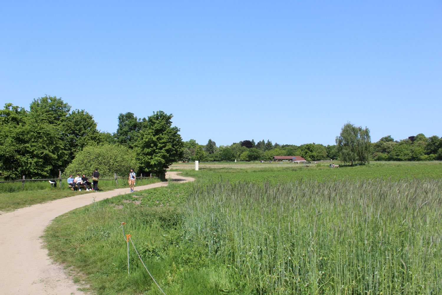 Ländliche Idylle imitten der Großstadt: Domäne Dahlem