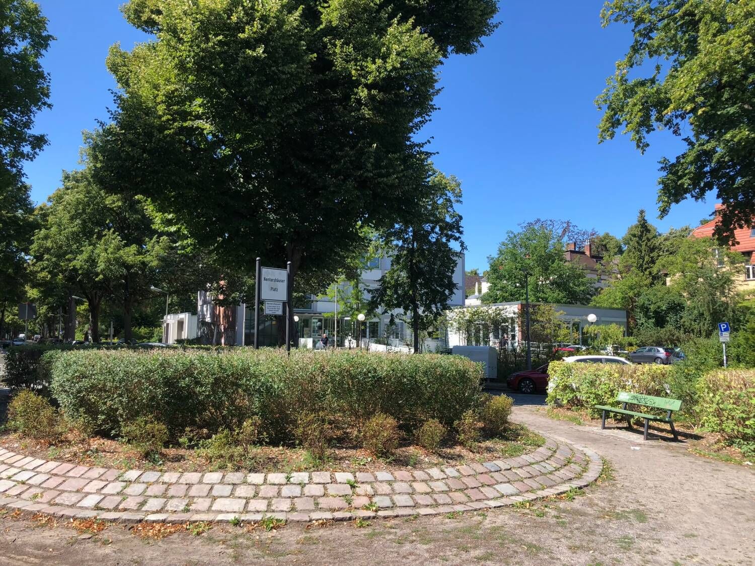 Nentershäuser Platz im August 2026