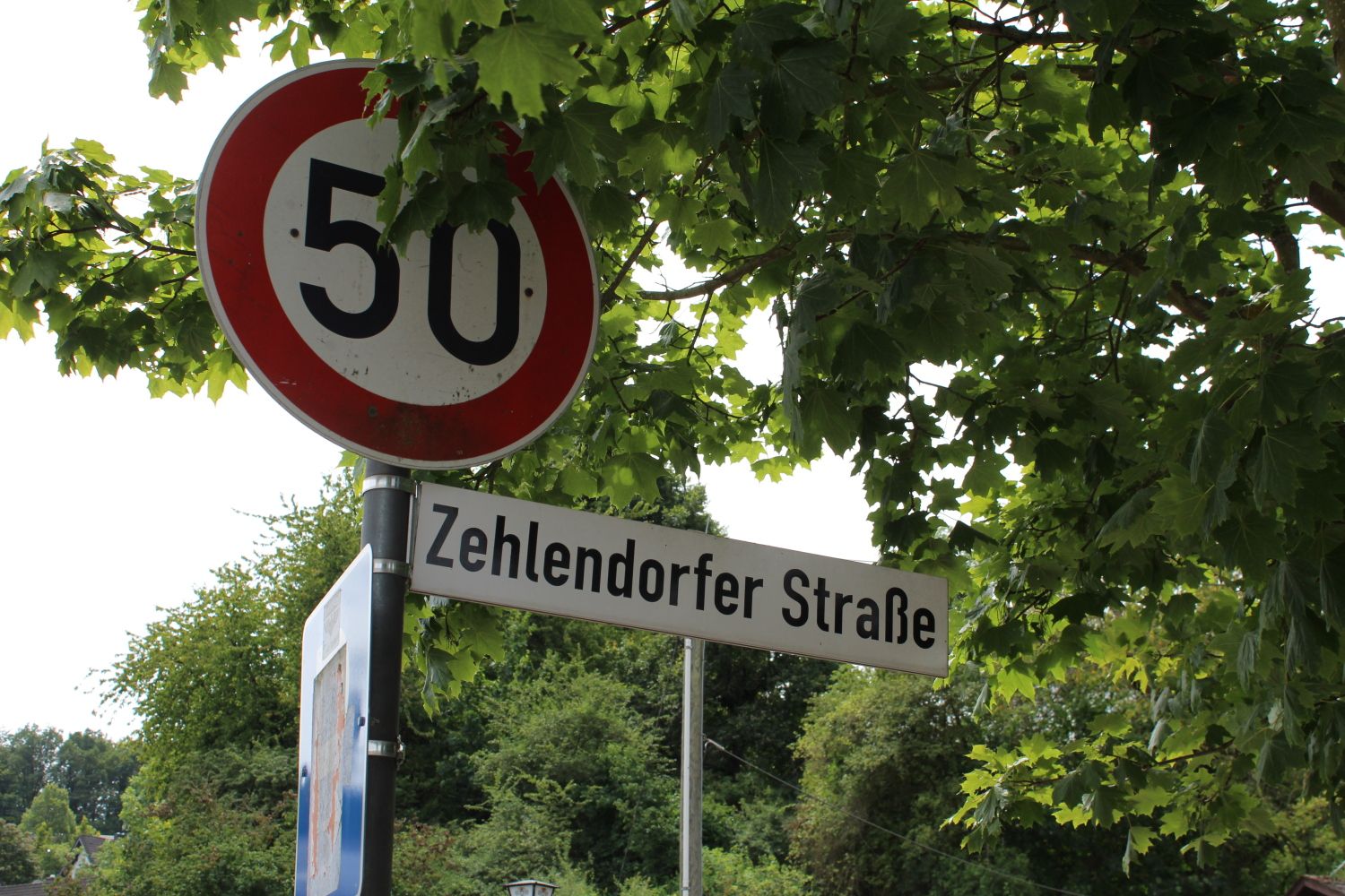 Nicht schneller als 50: Unterwegs auf der Zehlendorfer Straße in Nentershausen
