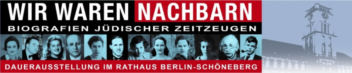 Logo der Ausstellung Wir waren Nachbarn