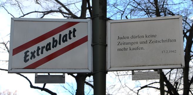 Orte des Erinnerns: Juden dürfen keine Zeitungen und Zeitschriften mehr kaufen