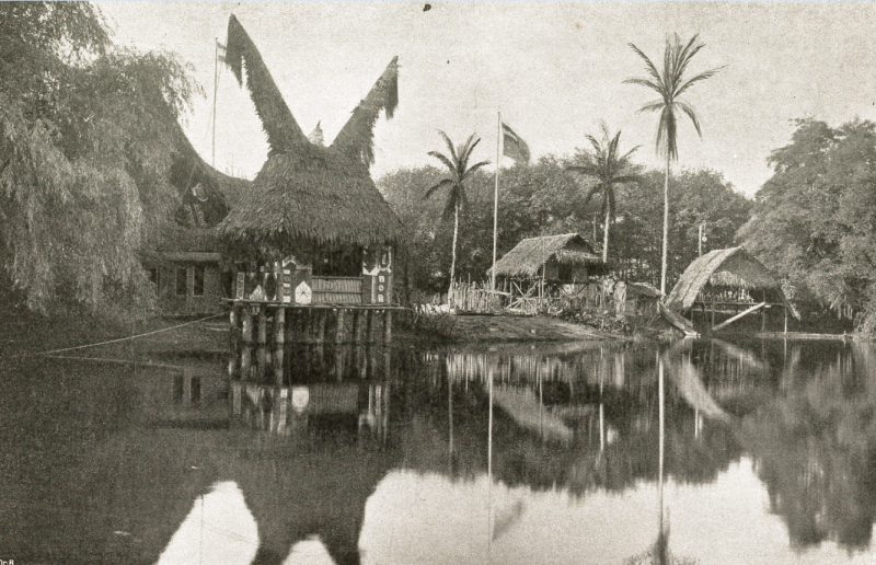 historisches Bild vom Karpfenteich aus dem Jahren 1896 (Bild: BA Treptow-Köpenick)