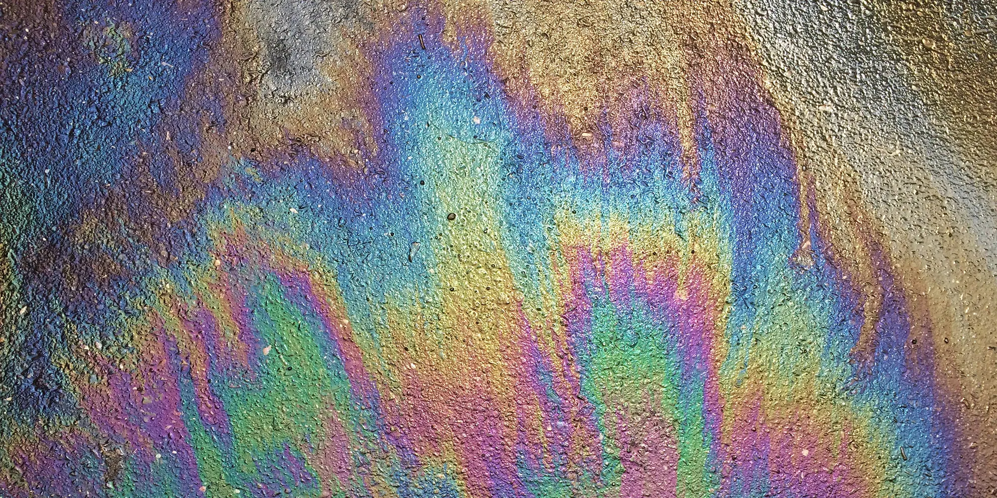 Hintergrund des Ölaustritts