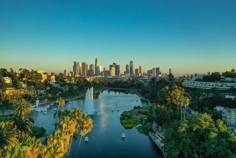 Luftaufnahme Los Angeles