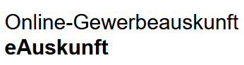 Online-Gewerbeauskunft-eAuskunft