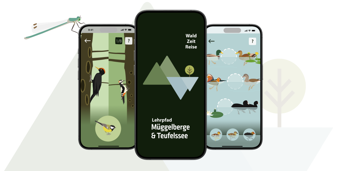 Die App zum Lehrpfad Müggelberge und Teufelssee