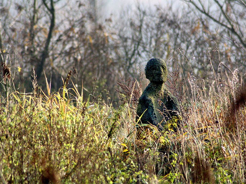Skulptur am Druckrohrweg