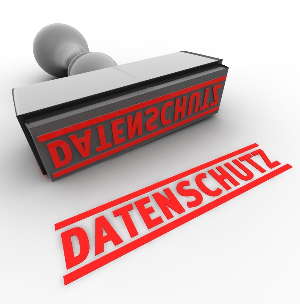 Datenschutz Stempel